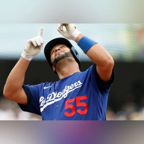 Nike Authentic Los Angeles Dodgers City Connect Albert Pujols